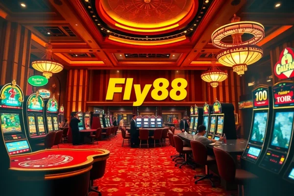 Experience the excitement of online gambling at https://fly88.deal/ with vibrant casino scenes and thrilling gameplay.