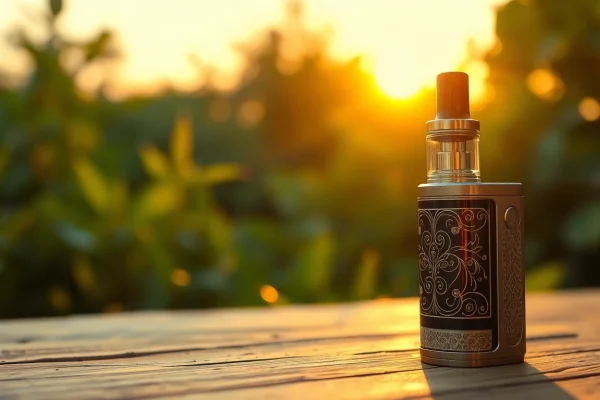 Purchase a premium buy dmt cart in a tranquil outdoor setting with natural lighting.