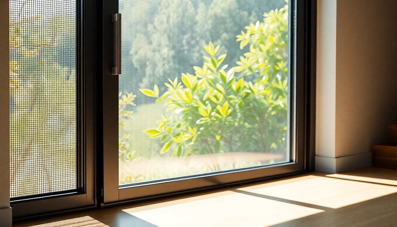 Installez une porte fenêtre moustiquaire moderne pour améliorer votre confort intérieur.